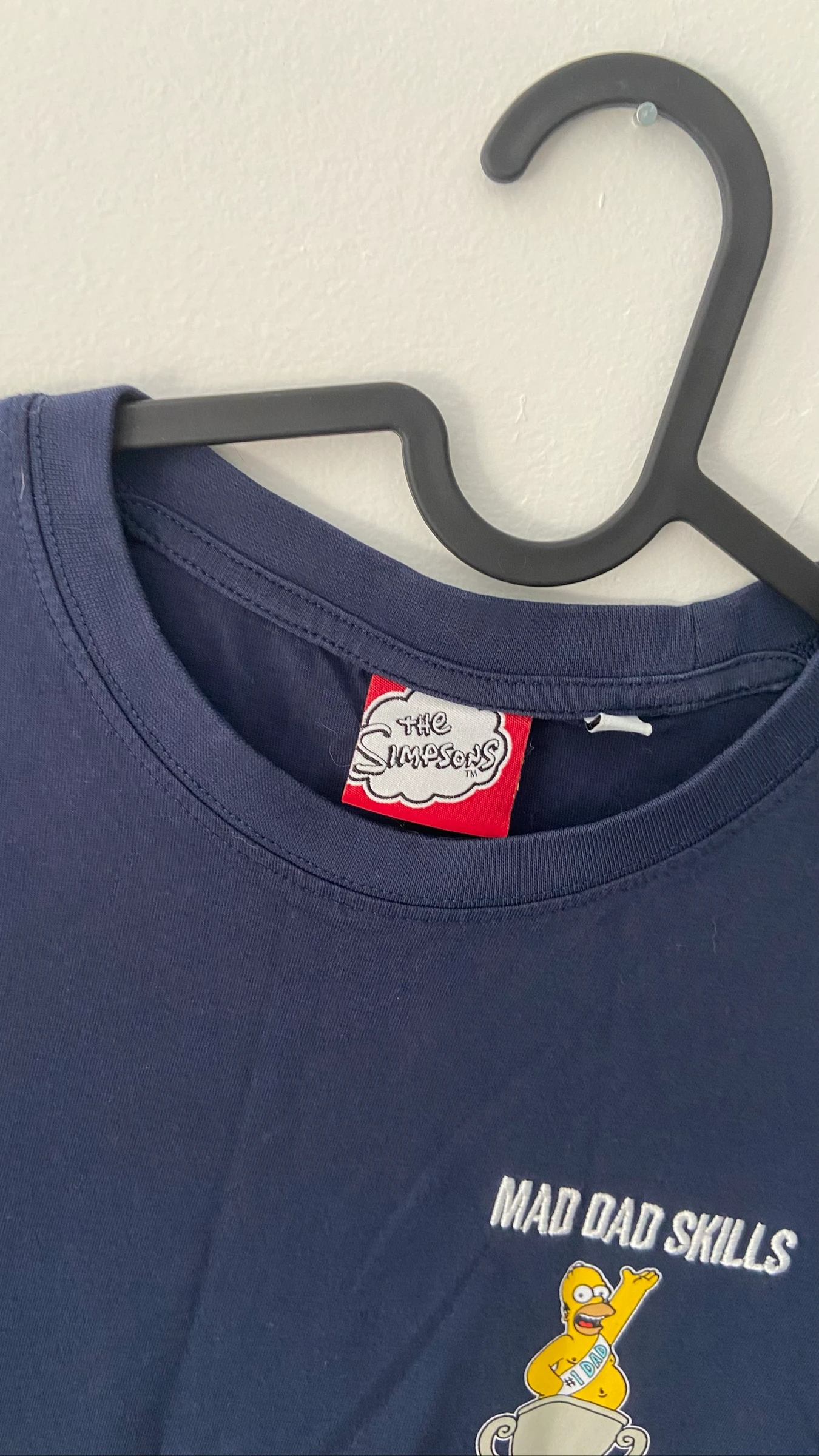Camiseta Los Simpson azul marino Celio Disney Nueva – photo 4